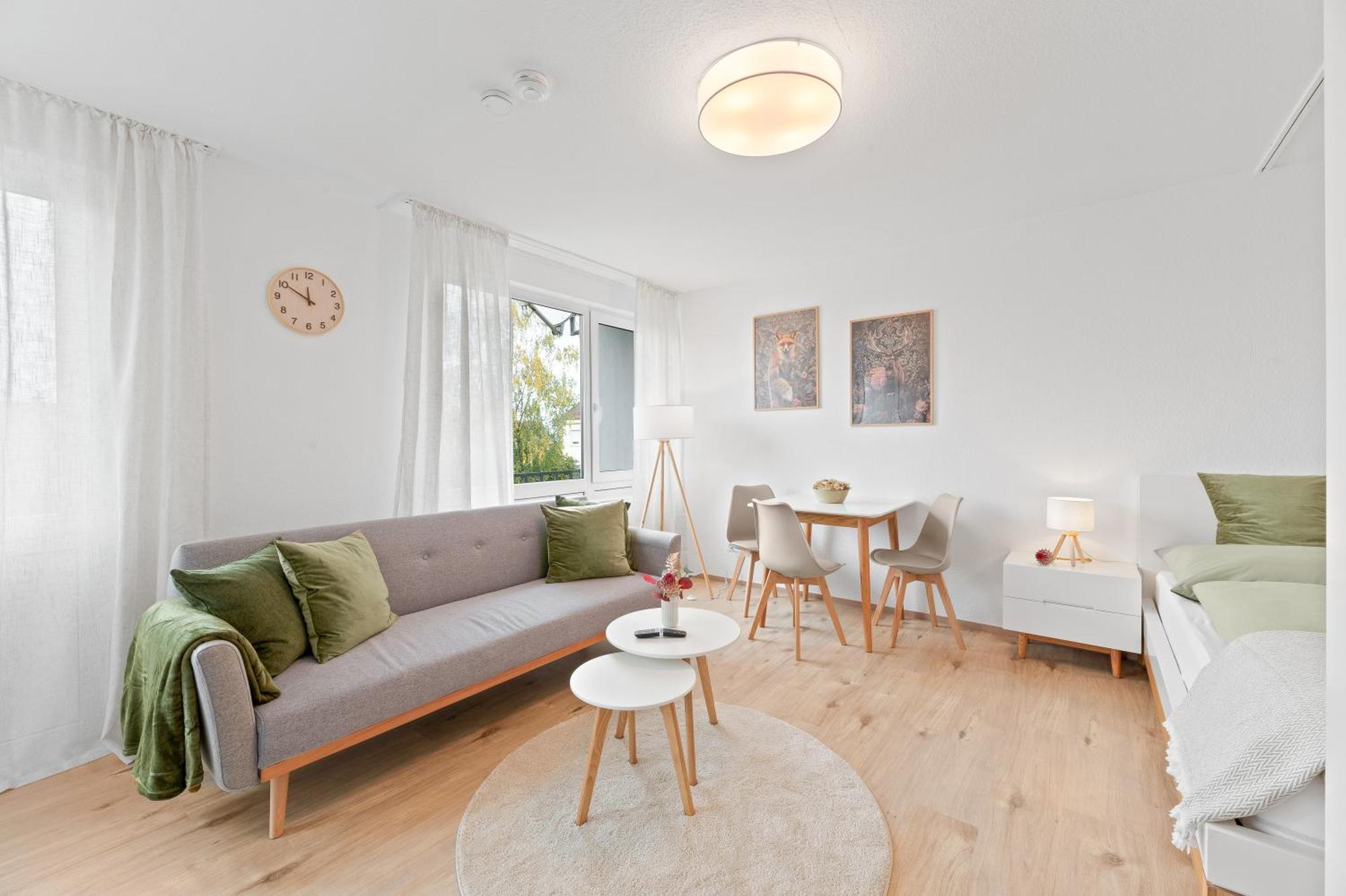 Wohlfuehl-Apartment I Zentral I Balkon I Kueche Fellbach Exteriör bild
