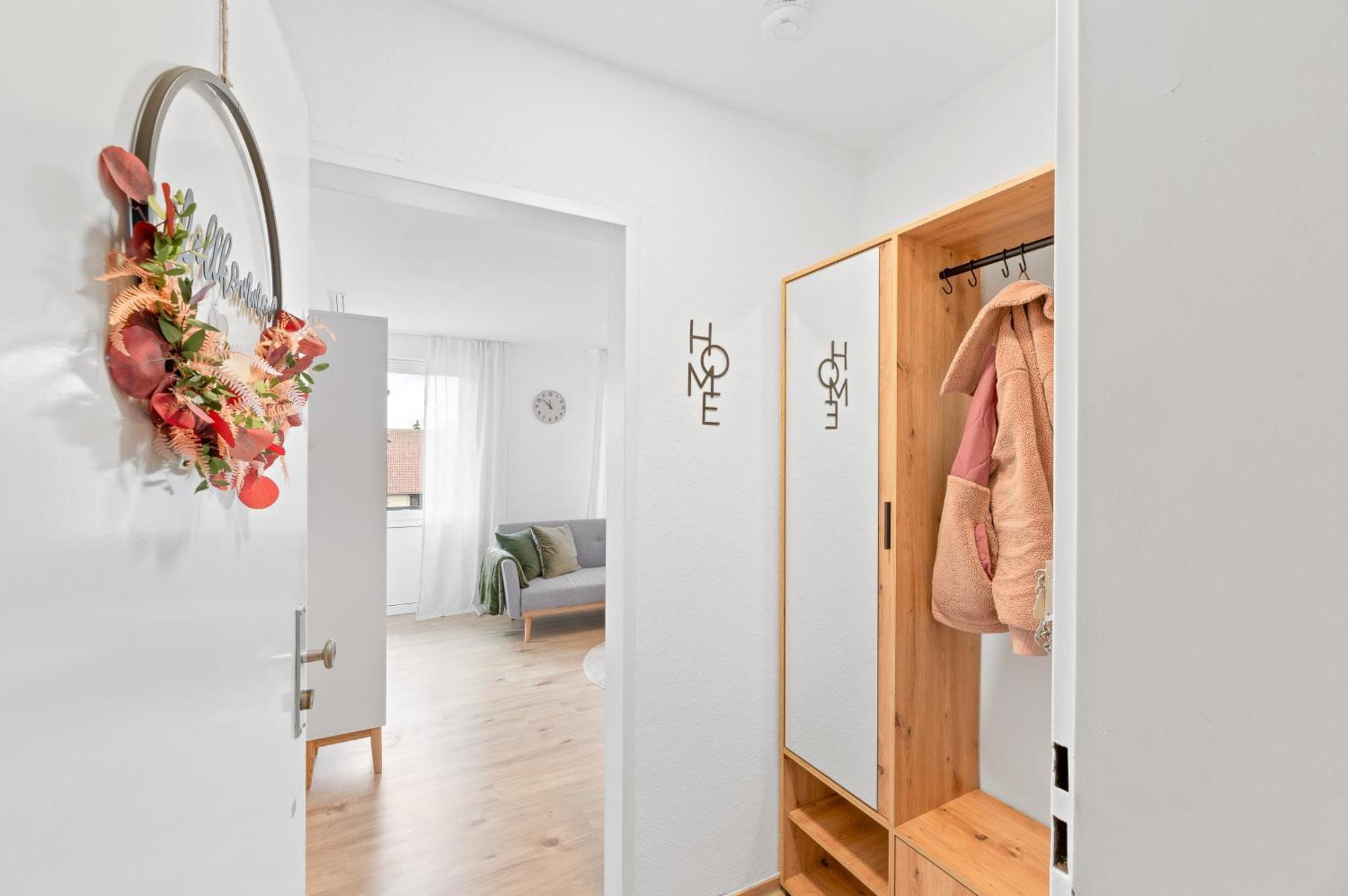 Wohlfuehl-Apartment I Zentral I Balkon I Kueche Fellbach Exteriör bild