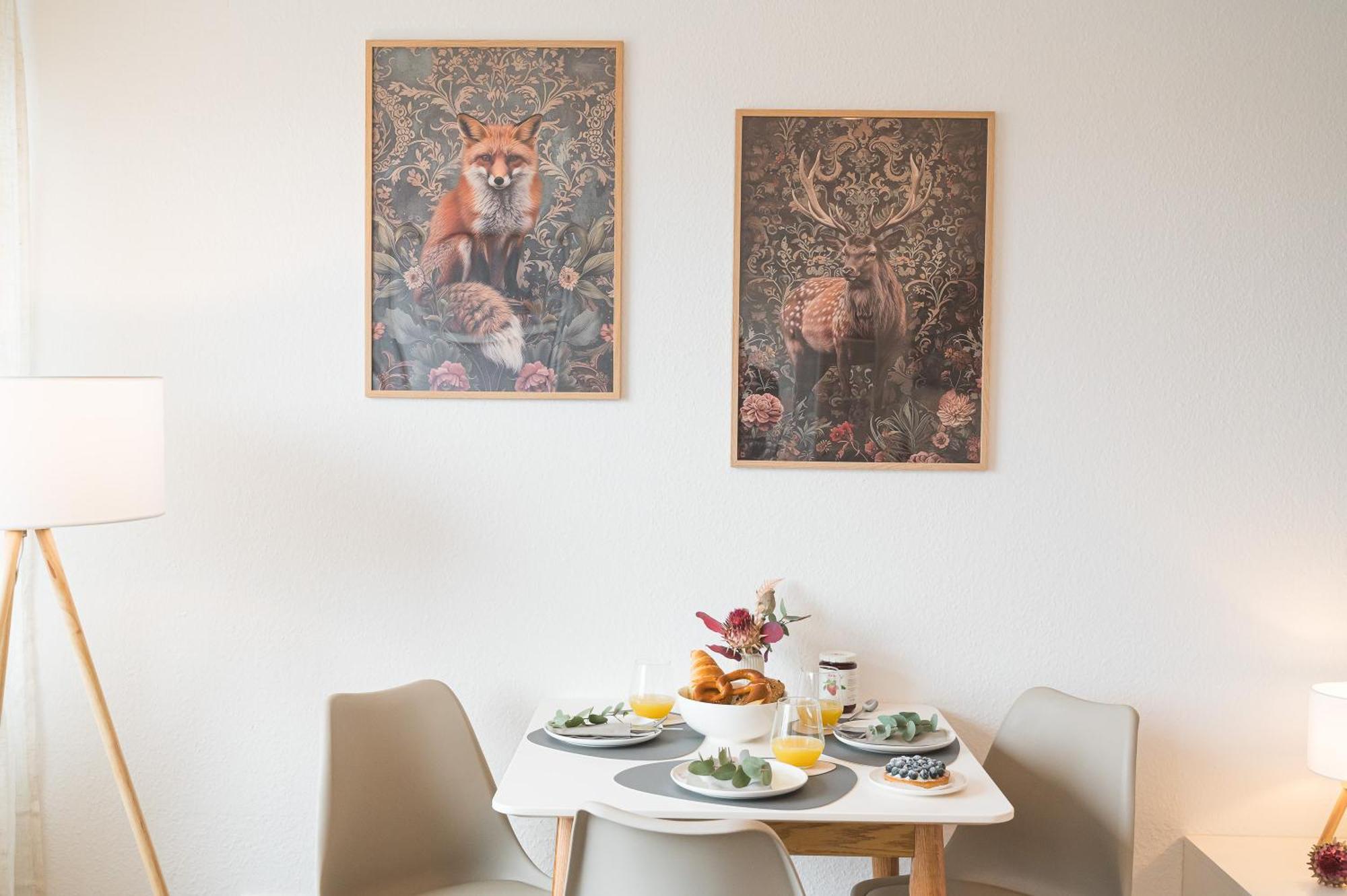 Wohlfuehl-Apartment I Zentral I Balkon I Kueche Fellbach Exteriör bild