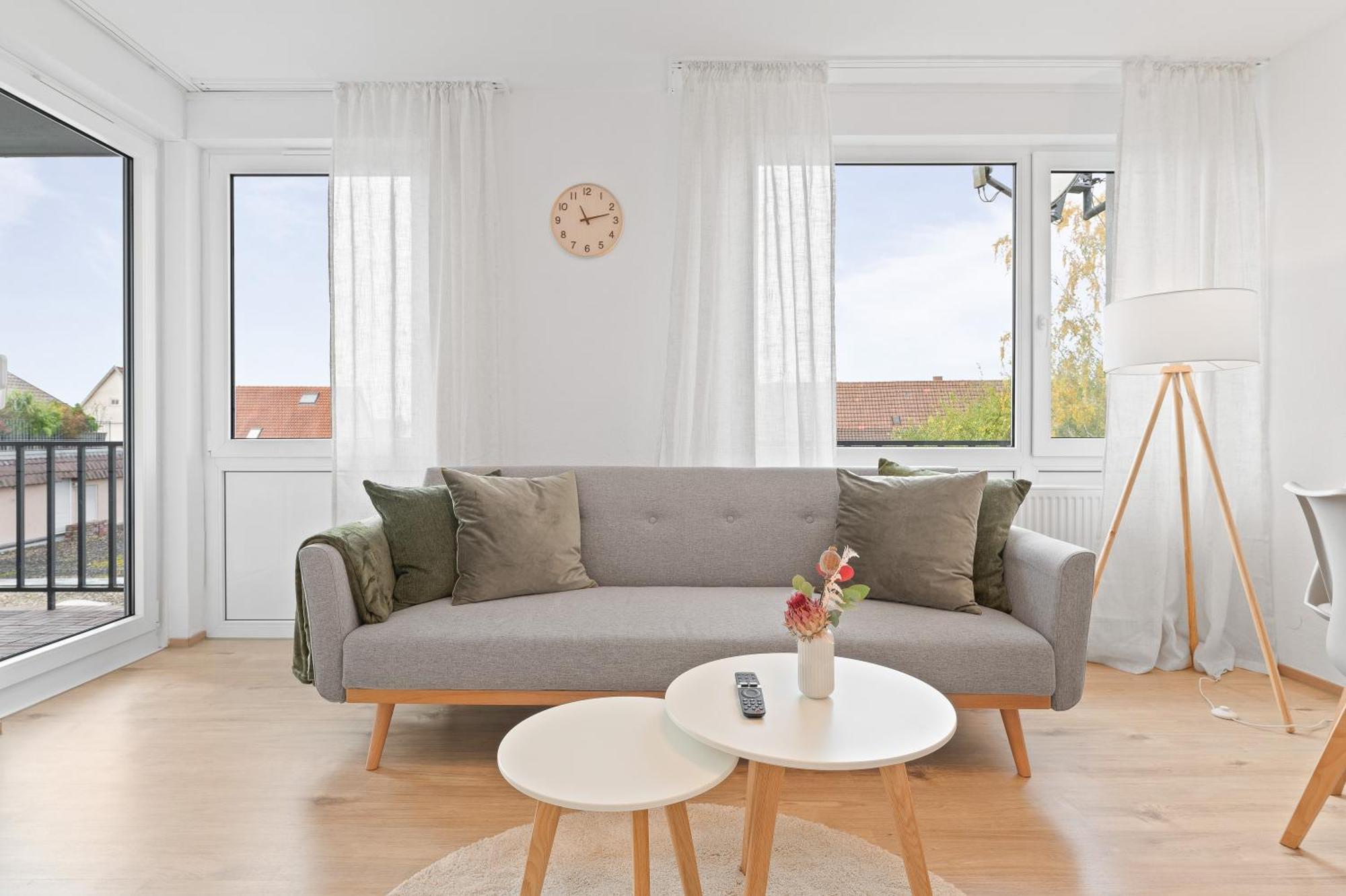 Wohlfuehl-Apartment I Zentral I Balkon I Kueche Fellbach Exteriör bild